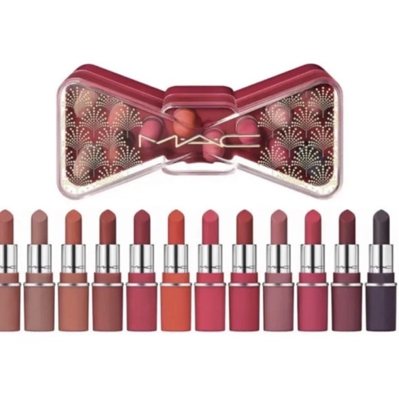 MAC Cosmetics Other - ❄️⚡️MAC Cosmetics Celebrate In Colour Powder Kiss Lip Vault x12
